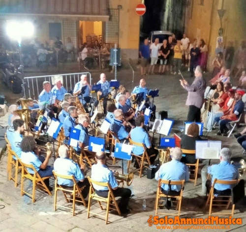  Vitaliano Gallo dirige I concerti estivi della Banda  P. Anfossi di Taggia 2024 